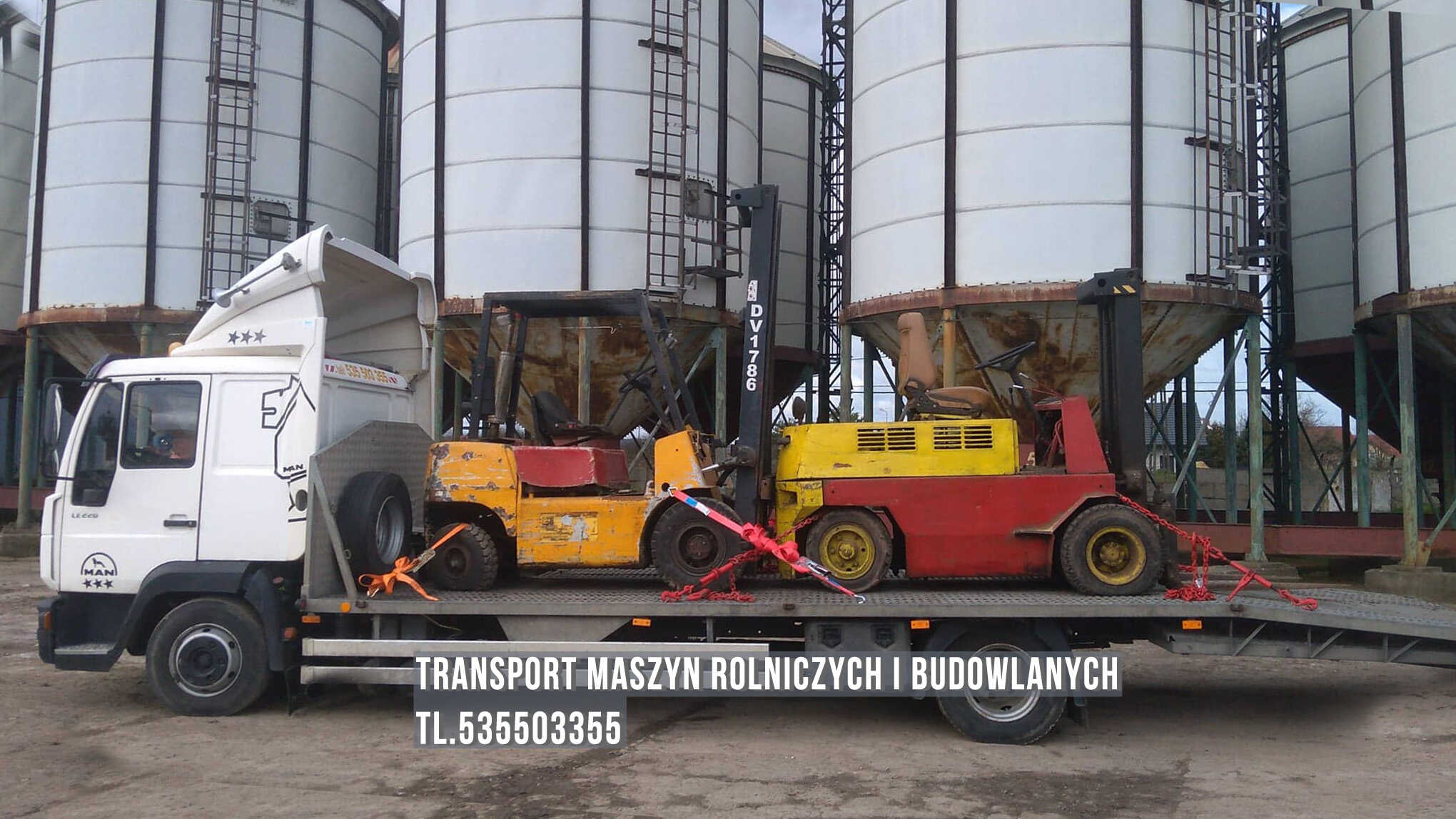 Transport maszyn rolniczych Głogów i okolice